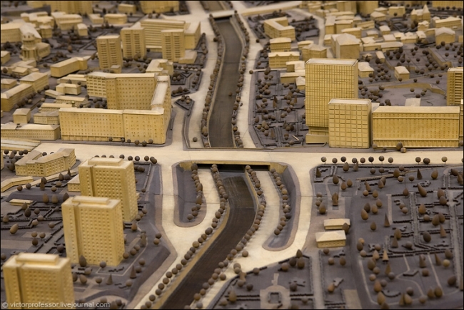 Scale model of Moscow