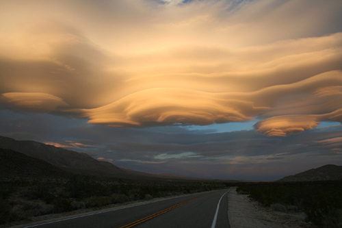 Weird clouds