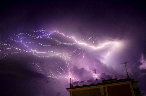 Beautiful Lightning Strikes