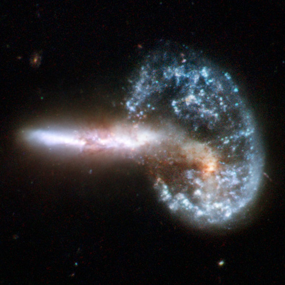 Galaxies collide
