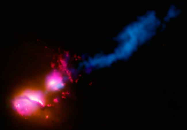 The "death star" blackhole, destroys everything that crosses its path