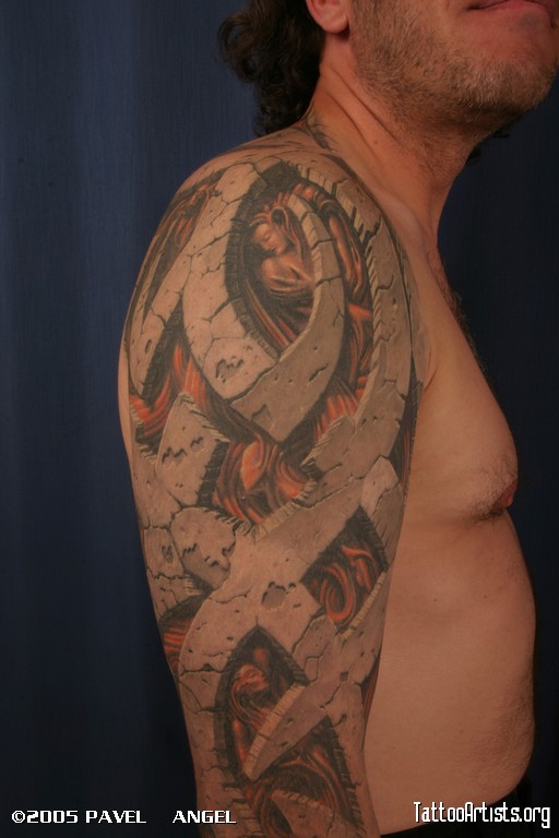 Pavel Angel Tattoos