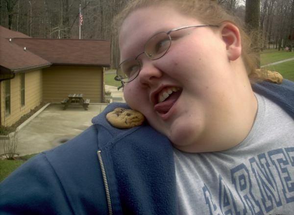 fat people love cookies