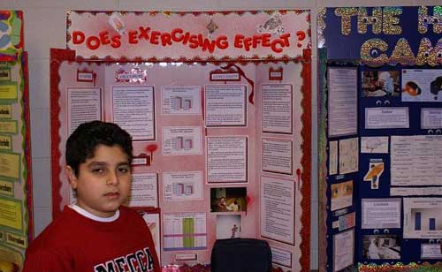 exercise science fair projects