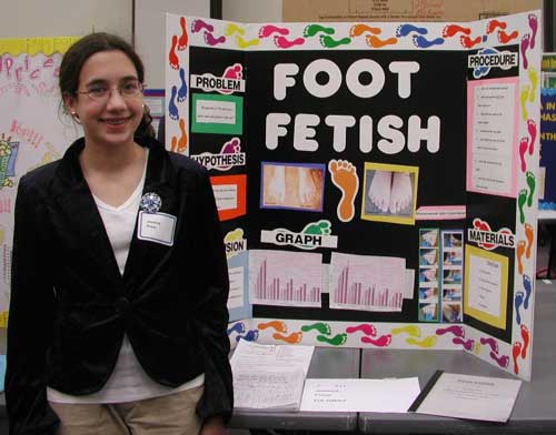 science fair foot fetish - Procedure Rock Foot Fetish "Typothesis Graph Materials balaa