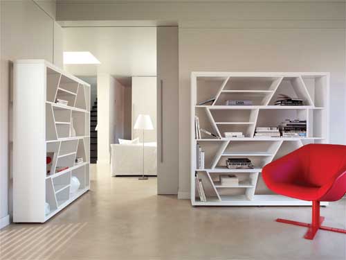 30 of the Most Creative Bookshelves Designs