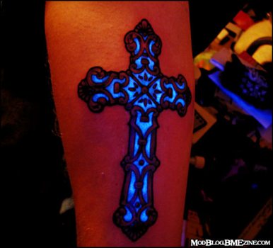 blacklight tattoos