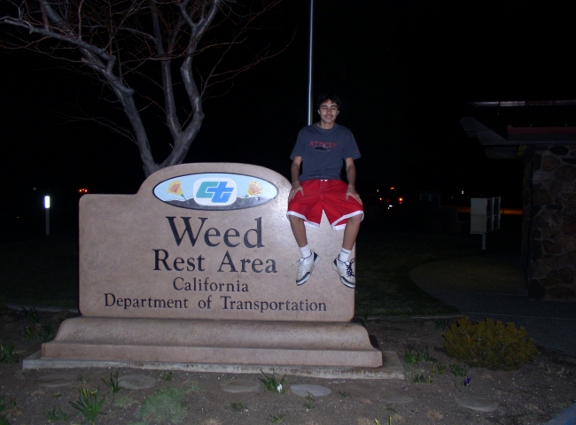 West Rest Stop In California