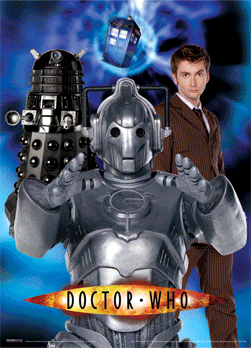 You may find this in forbbiden planet it is one of them posters for doctor who.