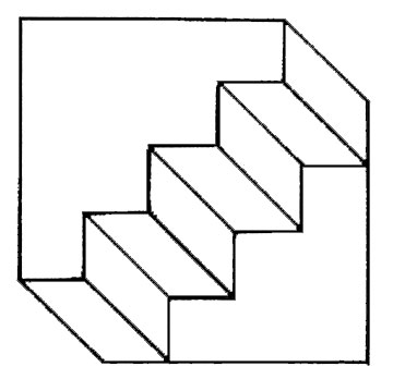 Are these stairs upside down or not? 