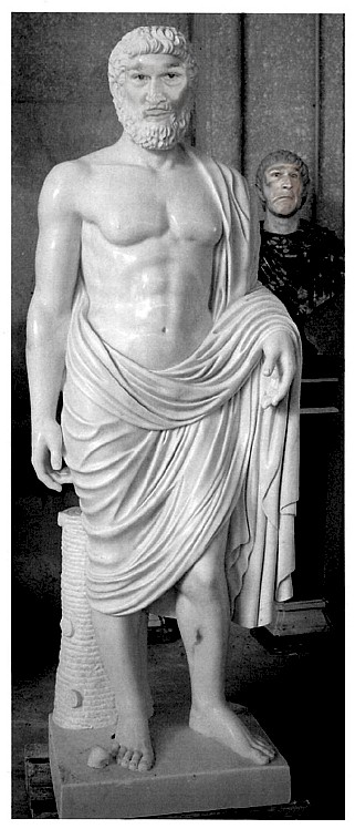 ancient roman statues