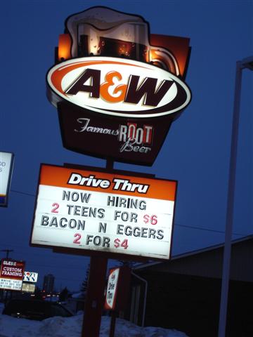 Now Hiring 2 teens for 6.... you cheap bastards!