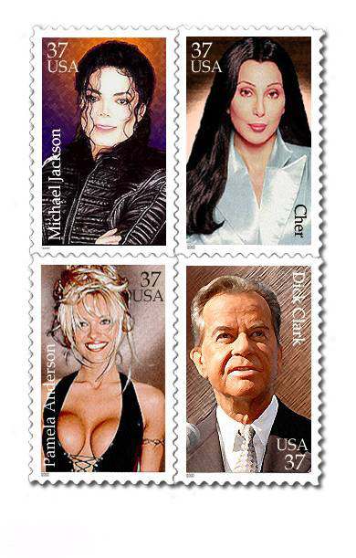 Unconventional Postage Stamps