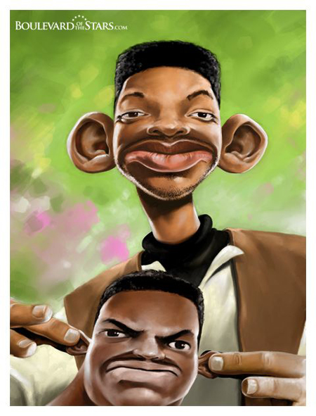 More Celebrity Caricatures