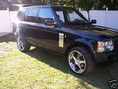 my familys land rovers