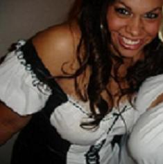 I was a french maid for halloween.. 