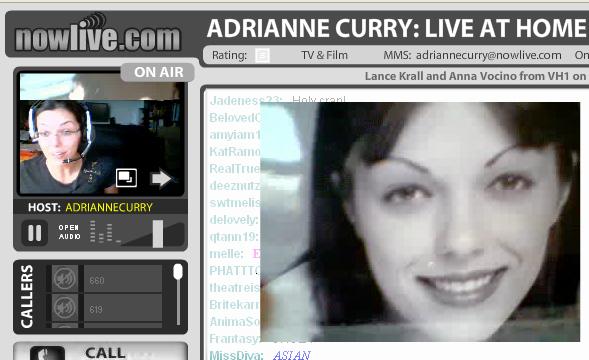 This is Adrianne Curry as a teenager