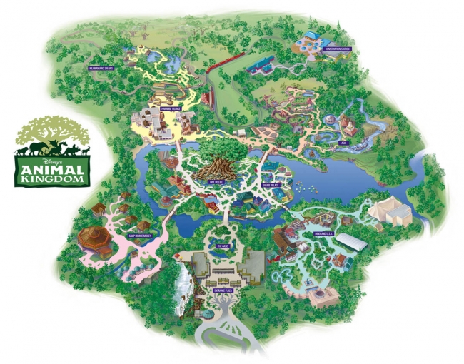 Amusement Park Maps
