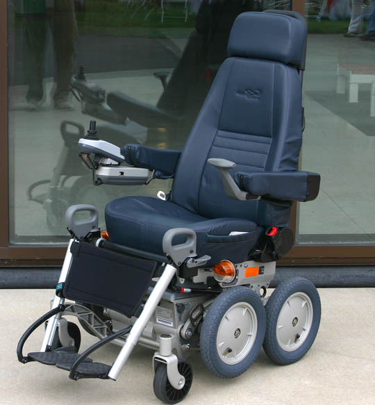 Check out this electric wheelchair