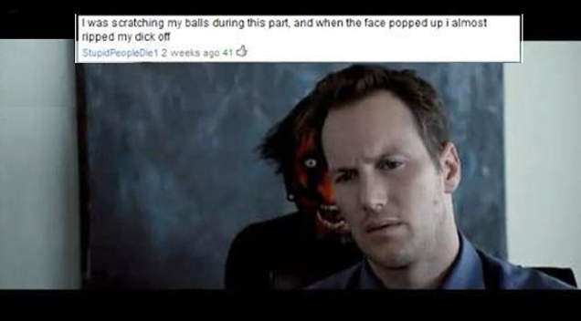 insidious scary scene