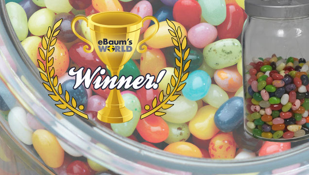 				           jellybean jelly Bean contest winner ebw official