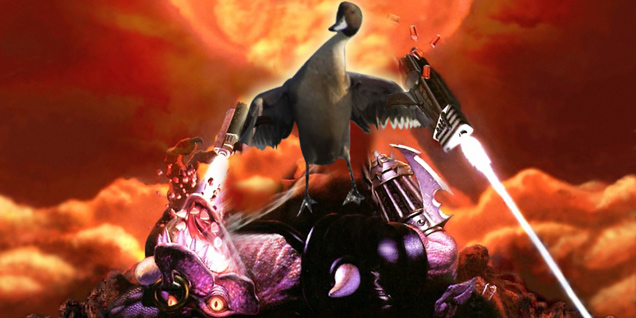 				           duke nukem duck get some