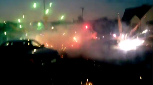 Bootleg Fireworks Gone Wrong