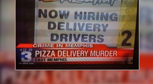 banner - Przamur Now Hiring Delivery Drivers Crime In Memphis Pizza Delivery Murder East Memphis