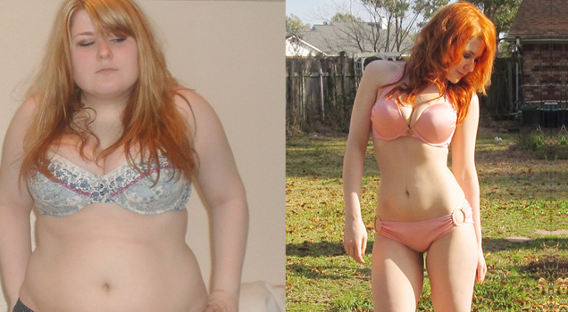 Inspiring images of amazing weight loss and getting fit!