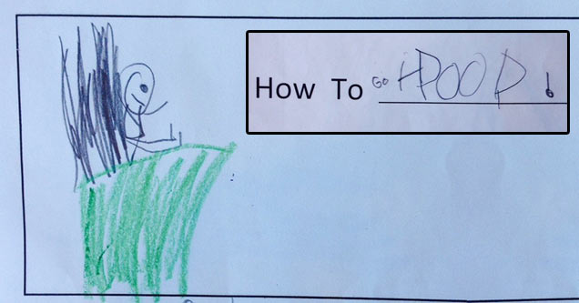 				           Kindergarten poop funny wtf lol silly gross dumb