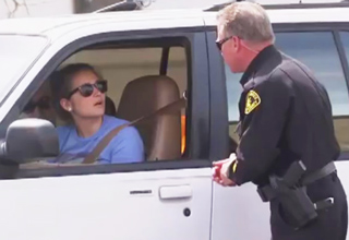 Some cops try to lighten up being pulled over. Are you guilty of driving without ice cream?
