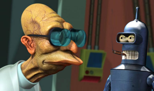 8 Amazing Futurama 3D Renderings