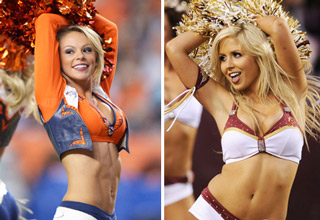 The 2014 season is here! The question is, who has the best looking Cheerleaders?