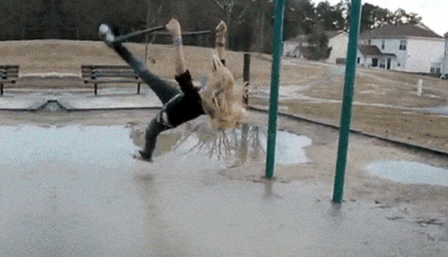 39 Amusing GIFs Of People Falling - Funny Gallery