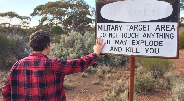 first world anarchy - Military Target Area Do Not Touch Anything It May Explode And Kill You