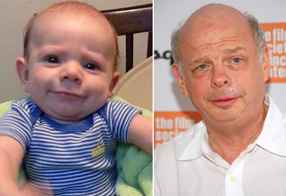 While most babies look like squishy-faced drool machines, some babies can pass for celebrity doppelgangers.