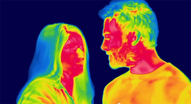 thermal camera couple