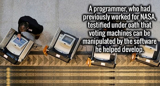 voting machines can be hacked