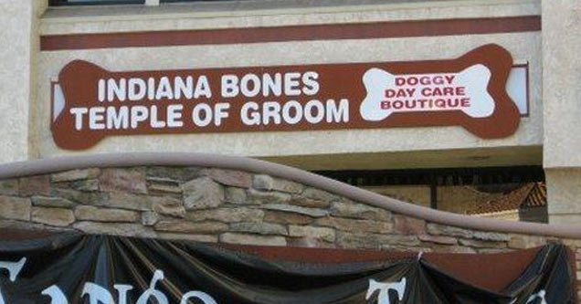 funny dog groomer name