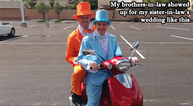 dumb and dumber wedding