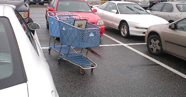 deutsche grappling liga - When people leave shopping carts in parking spots.