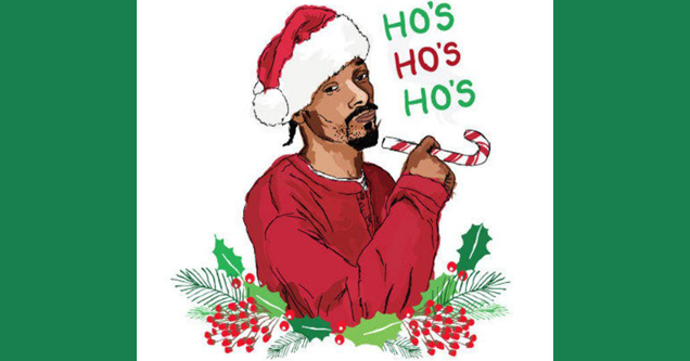 snoop dogg as santa