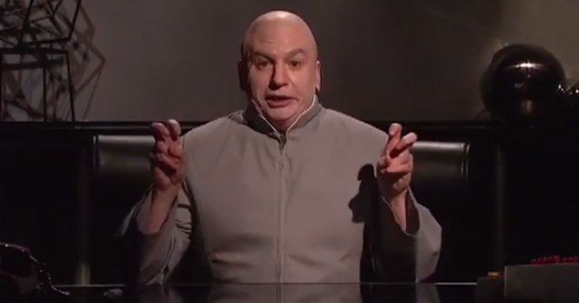 dr evil doing air quotes