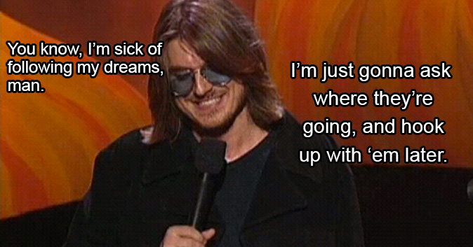 28 Bits of Wisdom from Mitch Hedberg on What Would Have Been His 54th Birthday
