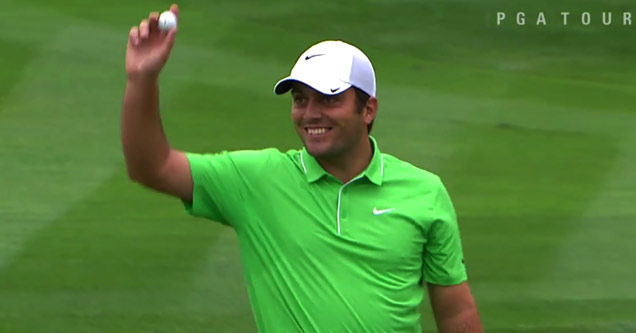 francesco molinari makes hole in one