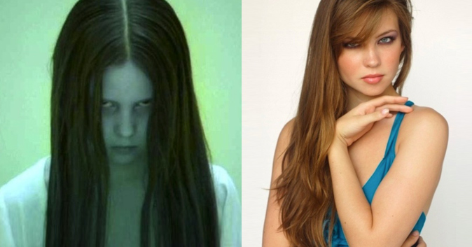 Left side pictured: The girl from the ring. Right side pictured: The girl from the ring, all grown up to be a total babe.