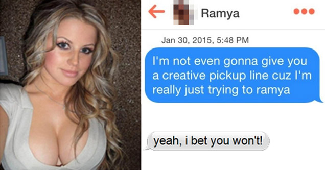 hot girl tinder text i just want to ramya