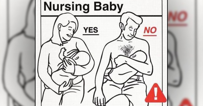 Nursing Baby. Mom breast feeding: Yes. Dad breast feeding: No.