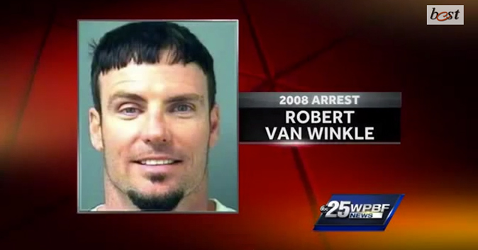 2008 Arrest Robert Van Winkle