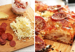 With this step by step guide, you can make the perfect pizza at home!